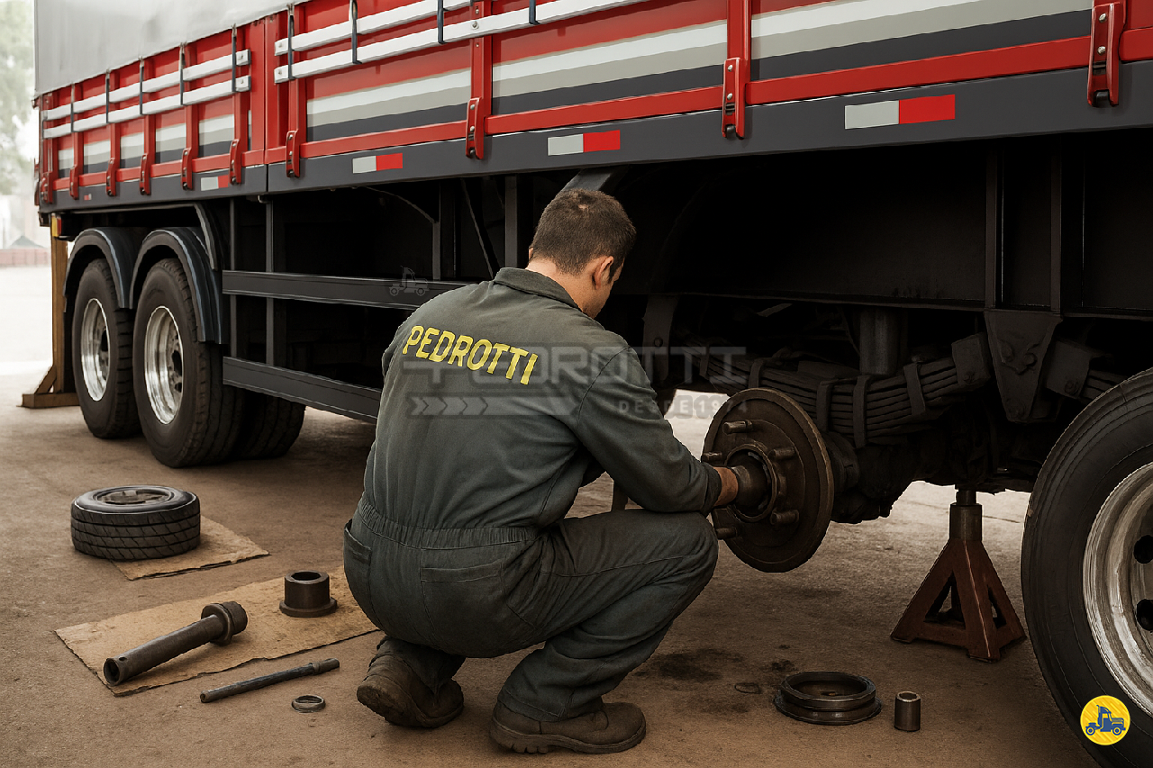 Revisão Completa de Cubo - Pedrotti Implementos Rodoviários - Guerra